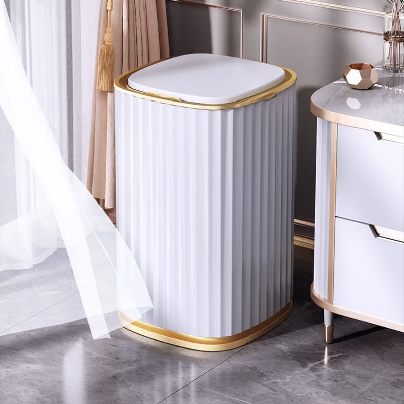 Automatic Smart Sensor Trash Can – Touchless Waste Bin for Kitchen & Bathroom