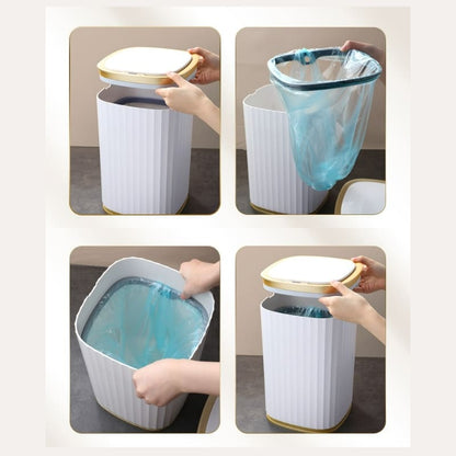 Automatic Smart Sensor Trash Can – Touchless Waste Bin for Kitchen & Bathroom
