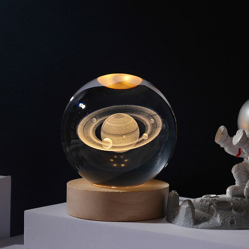 3D Decorative Space Lamp - Cosmic Glow