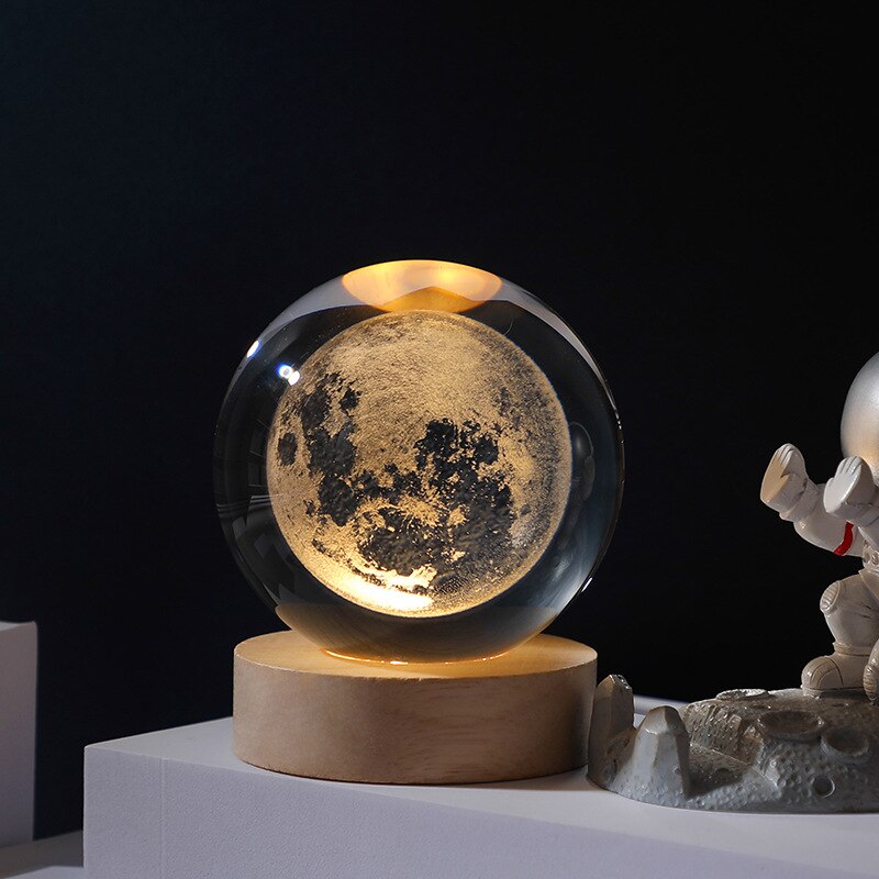 3D Decorative Space Lamp - Cosmic Glow