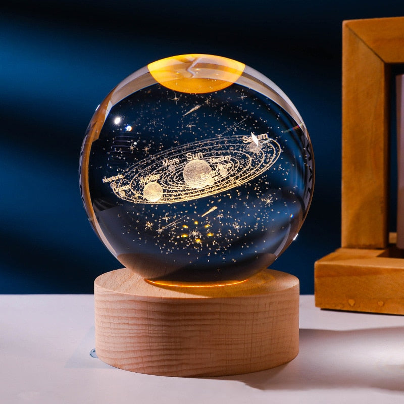 3D Decorative Space Lamp - Cosmic Glow