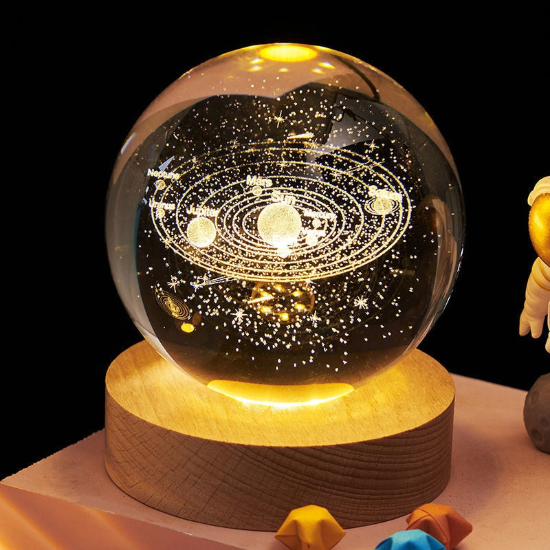 3D Decorative Space Lamp - Cosmic Glow