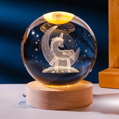 3D Decorative Space Lamp - Cosmic Glow