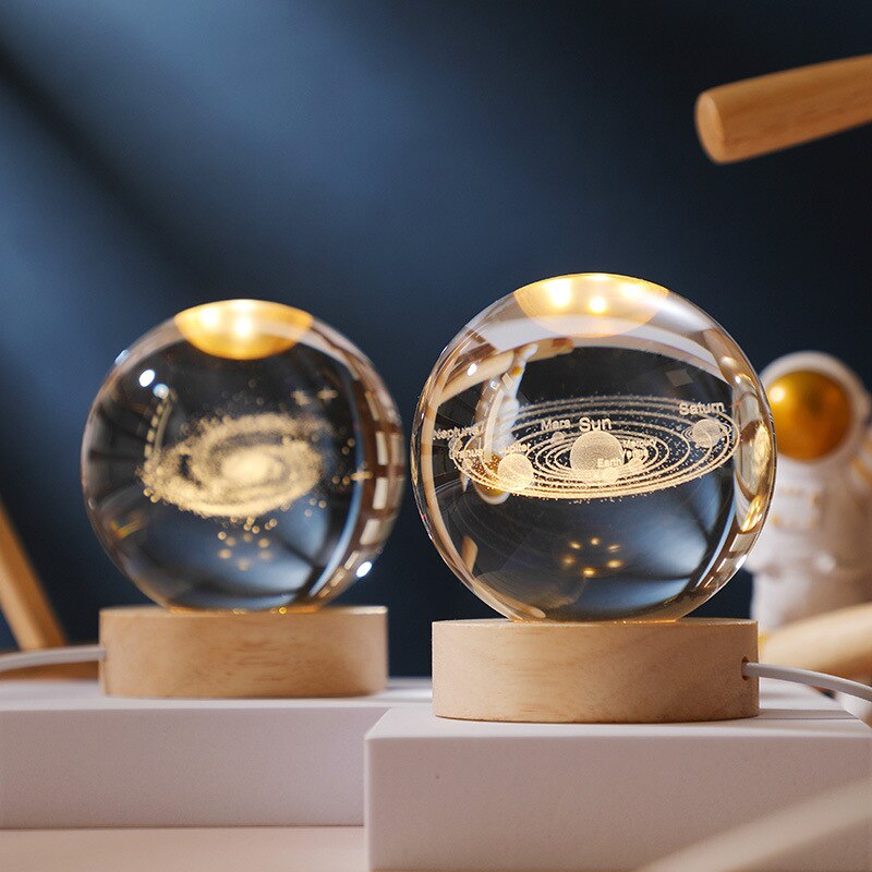 3D Decorative Space Lamp - Cosmic Glow