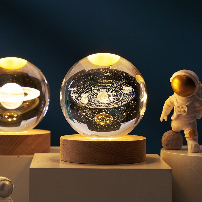 3D Decorative Space Lamp - Cosmic Glow