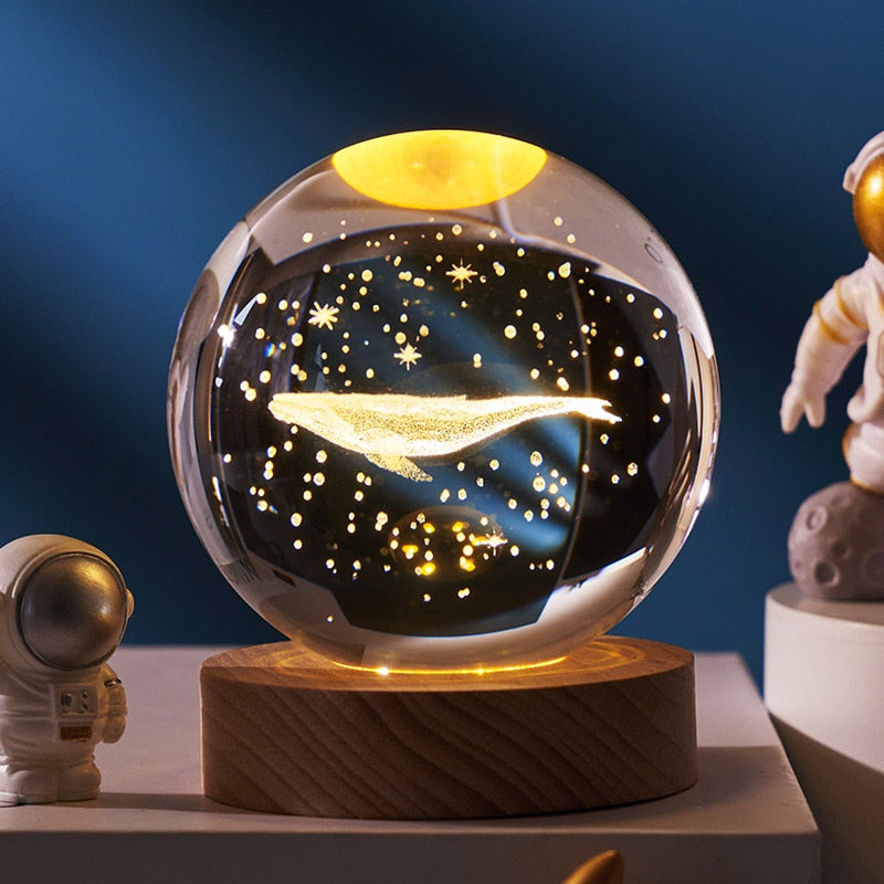 3D Decorative Space Lamp - Cosmic Glow