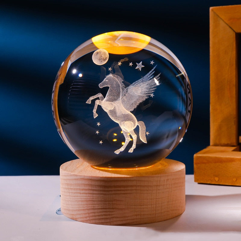 3D Decorative Space Lamp - Cosmic Glow