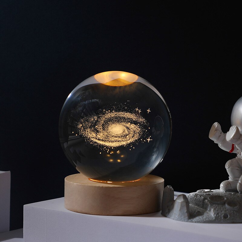 3D Decorative Space Lamp - Cosmic Glow