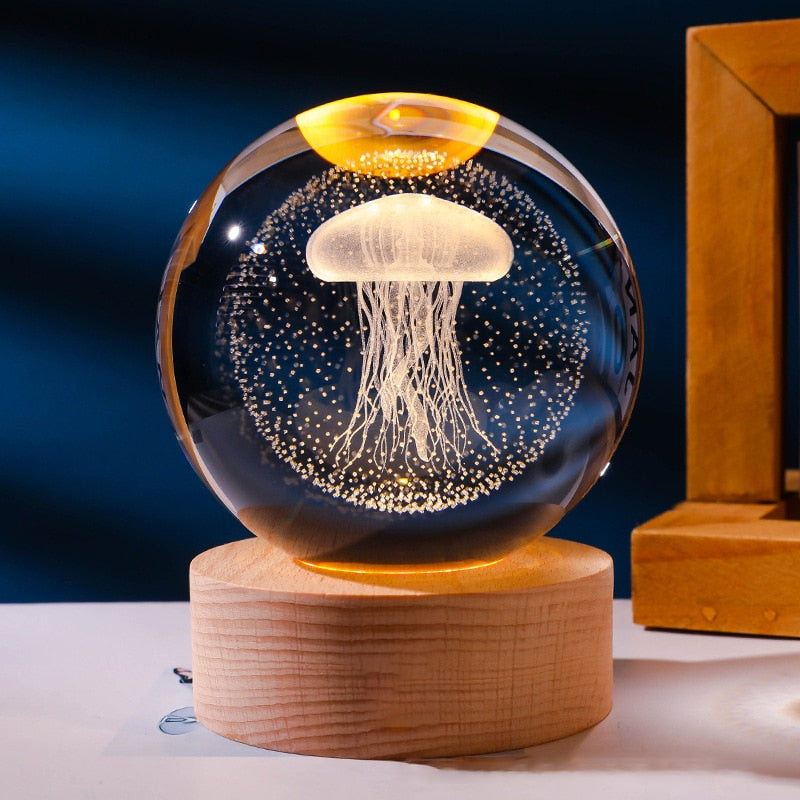 3D Decorative Space Lamp - Cosmic Glow