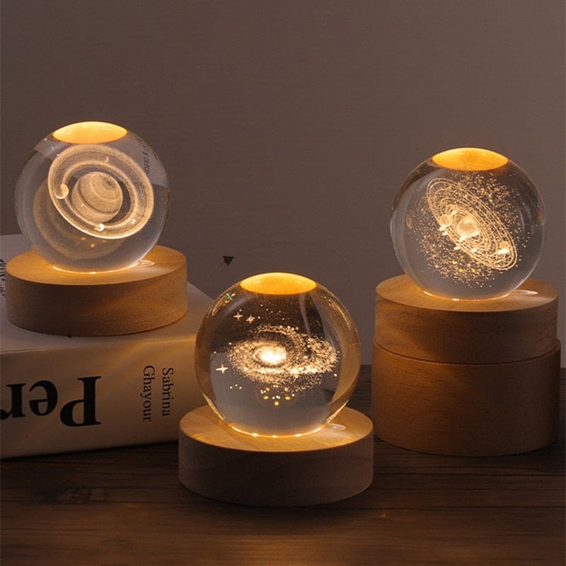 3D Decorative Space Lamp - Cosmic Glow