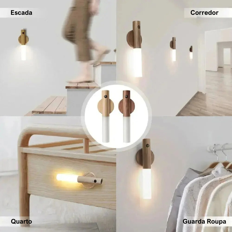 USB Rechargeable LED Motion Sensor Light for Closet, Hallway or Under Cabinet