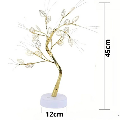 TINA USB Tree Lamp with Rose Blossoms – Romantic LED Light for Bedroom, Living Room & Gifts