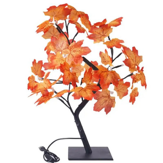 TINA USB Tree Lamp with Rose Blossoms – Romantic LED Light for Bedroom, Living Room & Gifts