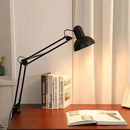 Adjustable Desk Lamp with Clamp – Flexible LED Light for Reading, Office & Modern Illumination