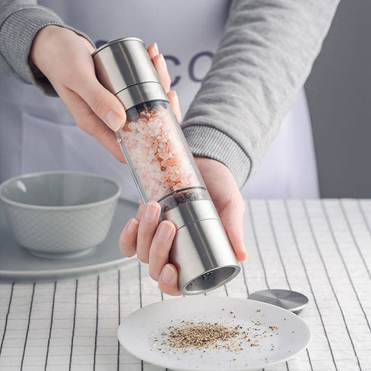2-in-1 Manual Pepper & Spice Grinder