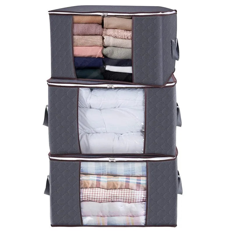 Gigaflex Clothes Organizer – Foldable Wardrobe & Closet Storage System