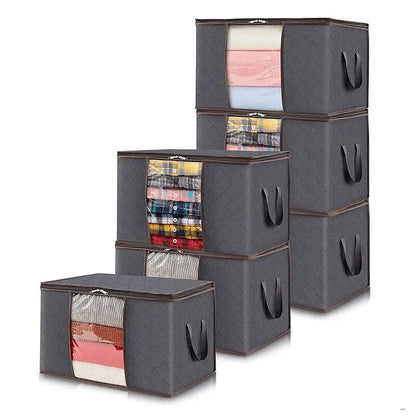 Gigaflex Clothes Organizer – Foldable Wardrobe & Closet Storage System