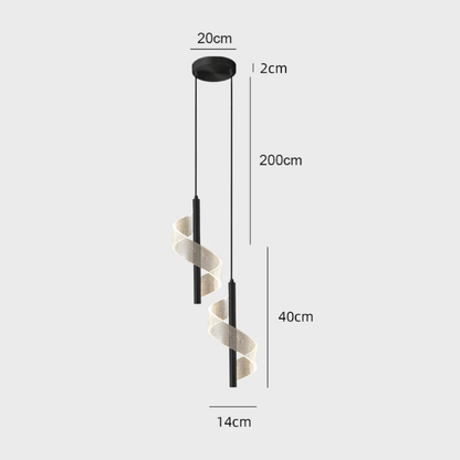 Nordic Dual Function Pendant & Wall Sconce – Decorative Lighting for Cozy Interiors