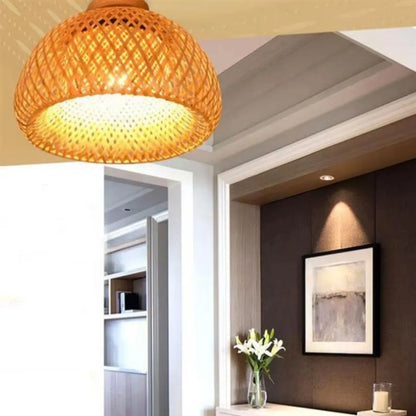 Handcrafted Bamboo Ceiling Light