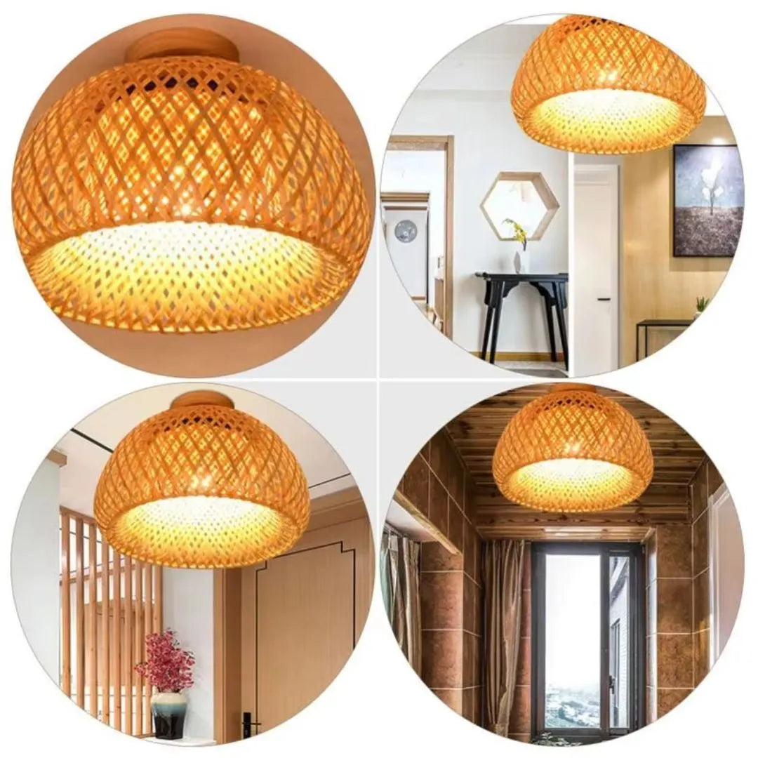 Handcrafted Bamboo Ceiling Light