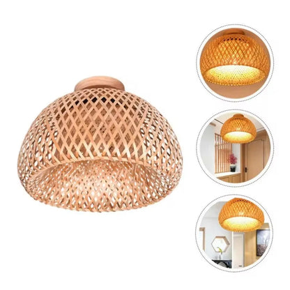 Handcrafted Bamboo Ceiling Light