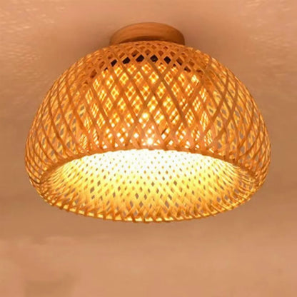 Handcrafted Bamboo Ceiling Light
