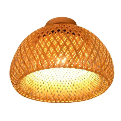 Handcrafted Bamboo Ceiling Light