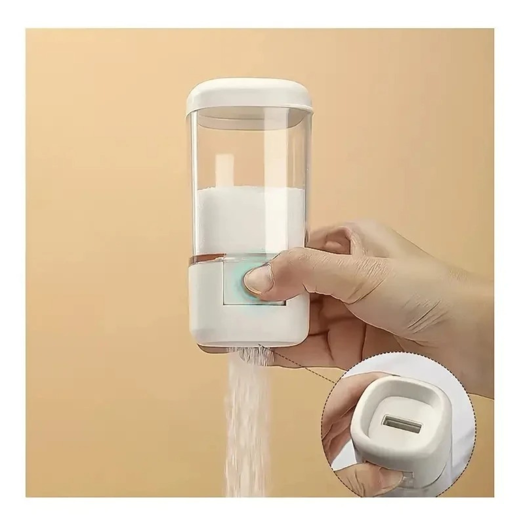 Seasoning Dispenser with Quantity Control – Smart Kitchen Spice Organizer