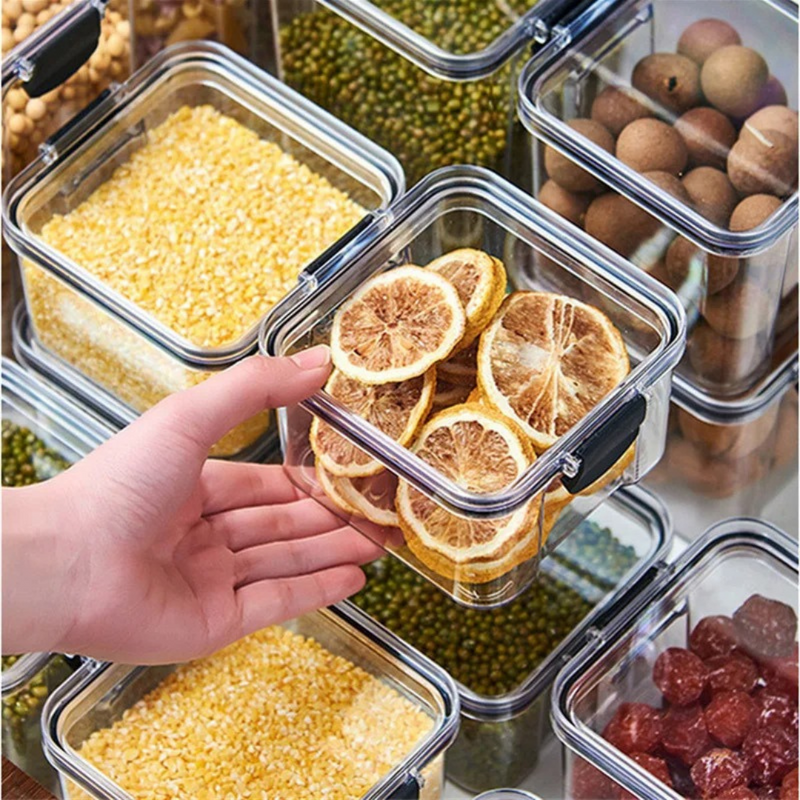Moisture-Proof Food Storage Container with Seal