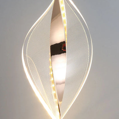 Scandinavian Helix LED Pendant Light – Nordic Design for Minimalist Interior Decor
