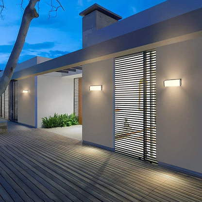 Waterproof Outdoor Wall Lamp – Modern LED Exterior Lighting for Patio, Balcony, Porch, Garden & Energy-Saving Safety