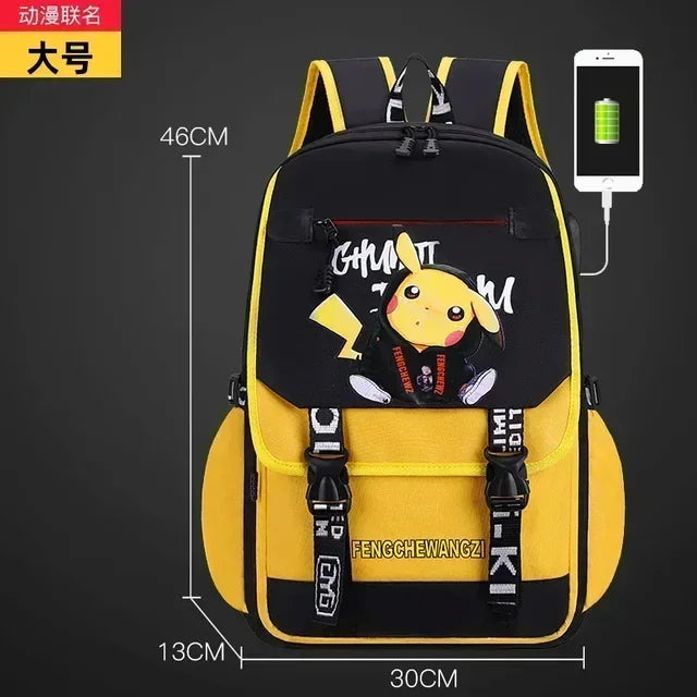 Mochila Anime Pikachu Power