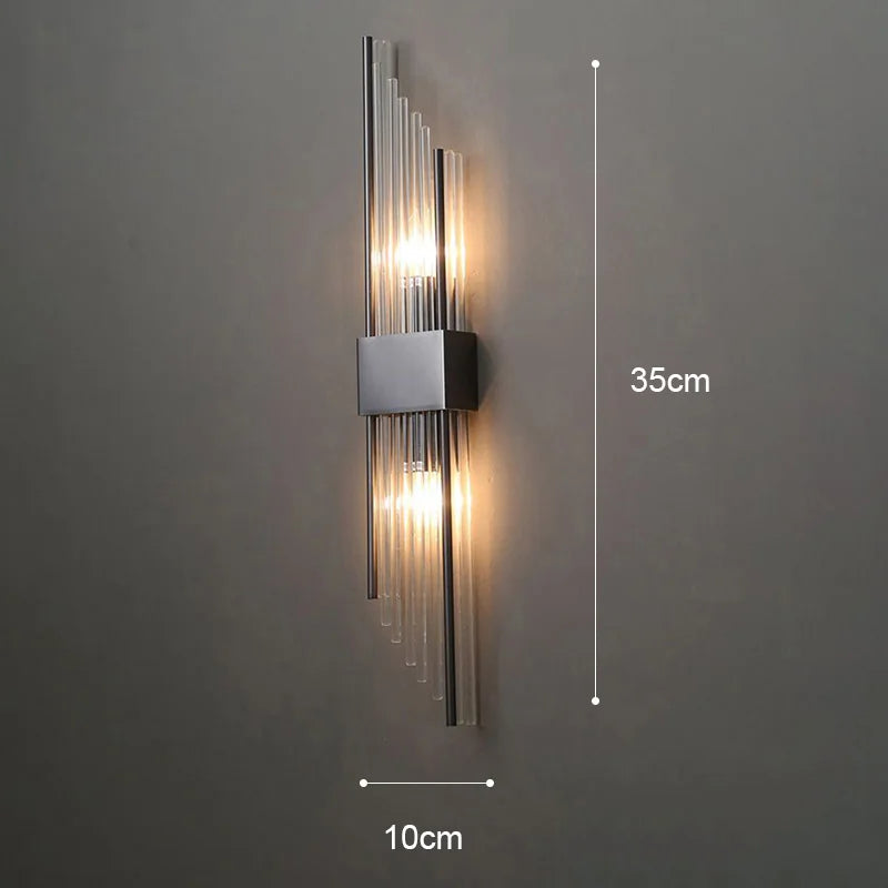 Acrylic Decorative Wall Sconce – Modern LED Indoor Light Fixture for Bedroom, Living Room & Home Ambience Lighting