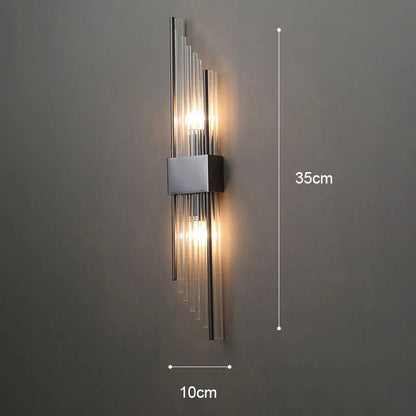 Acrylic Decorative Wall Sconce – Modern LED Indoor Light Fixture for Bedroom, Living Room & Home Ambience Lighting