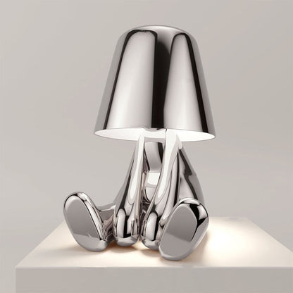 The Thinker USB LED Desk Lamp – Rechargeable Wireless Lighting for Study & Decor
