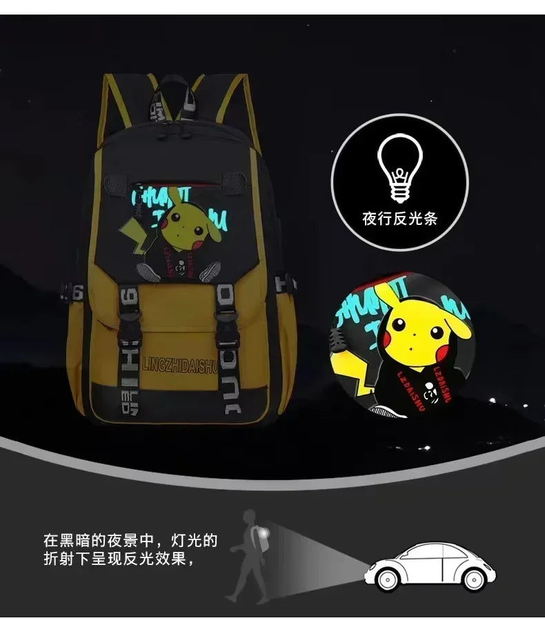 Mochila Anime Pikachu Power