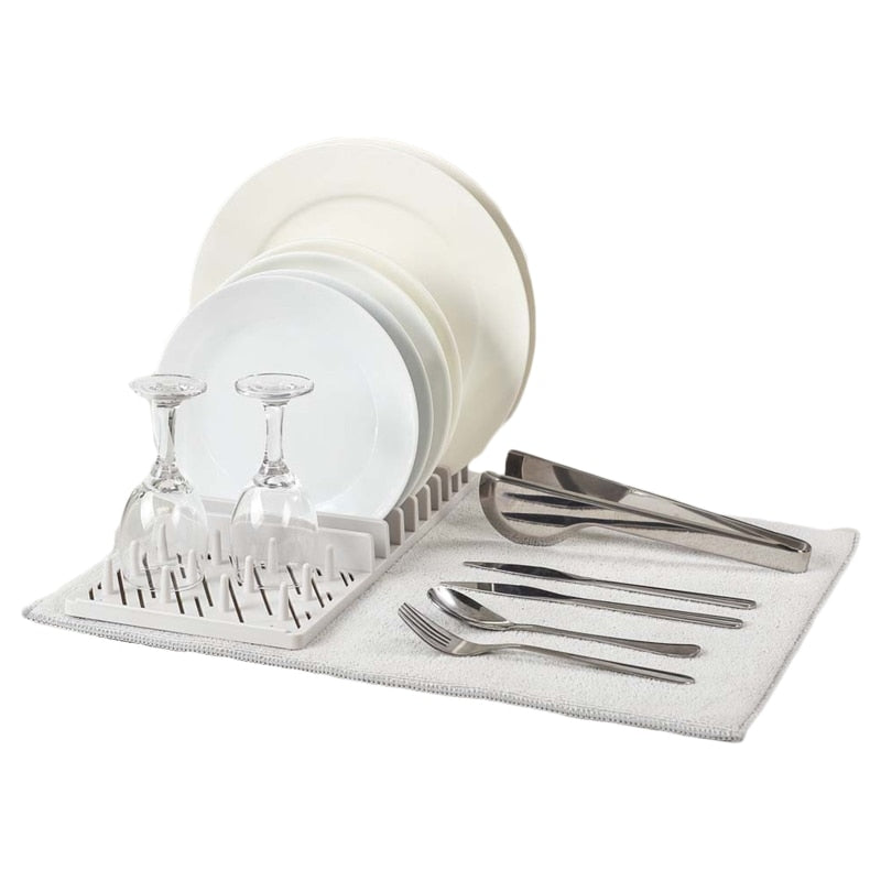 ClearTap Foldable Dish Rack – Luxus Collection Multi-Purpose Kitchen Organizer