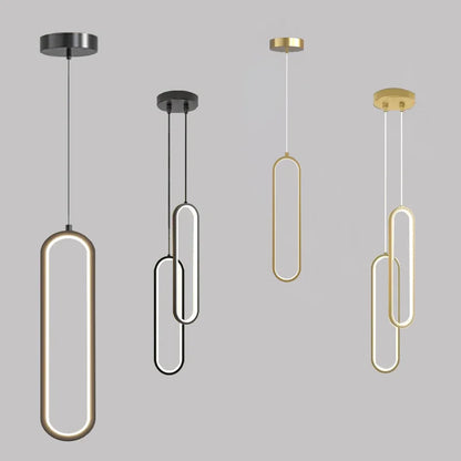 Modern Minimalist LED Pendant Light – Elegant Ceiling Lamp for Dining Table, Kitchen Island or Bedroom Ambience
