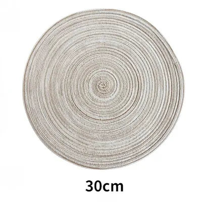 Luxury Linen Placemat Set (6 Pieces) – Elegant Dining Table Protectio