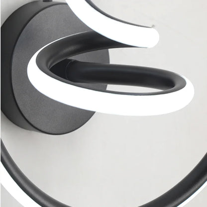 Abstract Decorative Wall Sconce – Artistic LED Indoor Lamp for Living Room, Bedroom, Office & Unique Interior Ambience