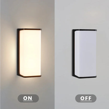 Waterproof Outdoor Wall Lamp – Modern LED Exterior Lighting for Patio, Balcony, Porch, Garden & Energy-Saving Safety