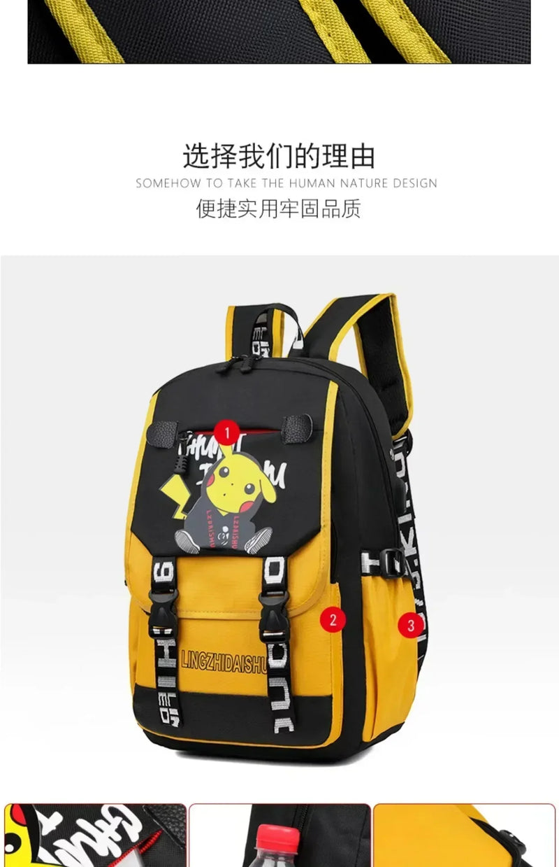 Mochila Anime Pikachu Power