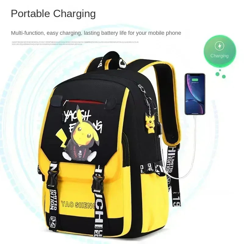 Mochila Anime Pikachu Power