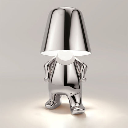 The Thinker USB LED Desk Lamp – Rechargeable Wireless Lighting for Study & Decor