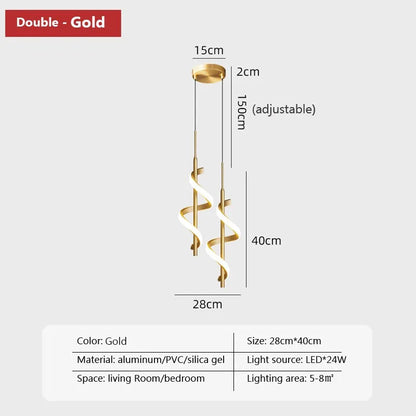 Nordic Pendant Ceiling Light for Dining Room, Kitchen Island or Entryway
