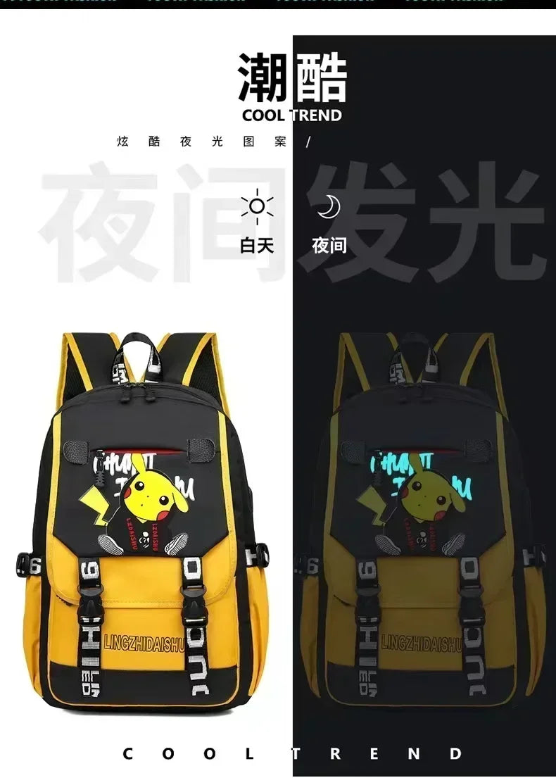 Mochila Anime Pikachu Power
