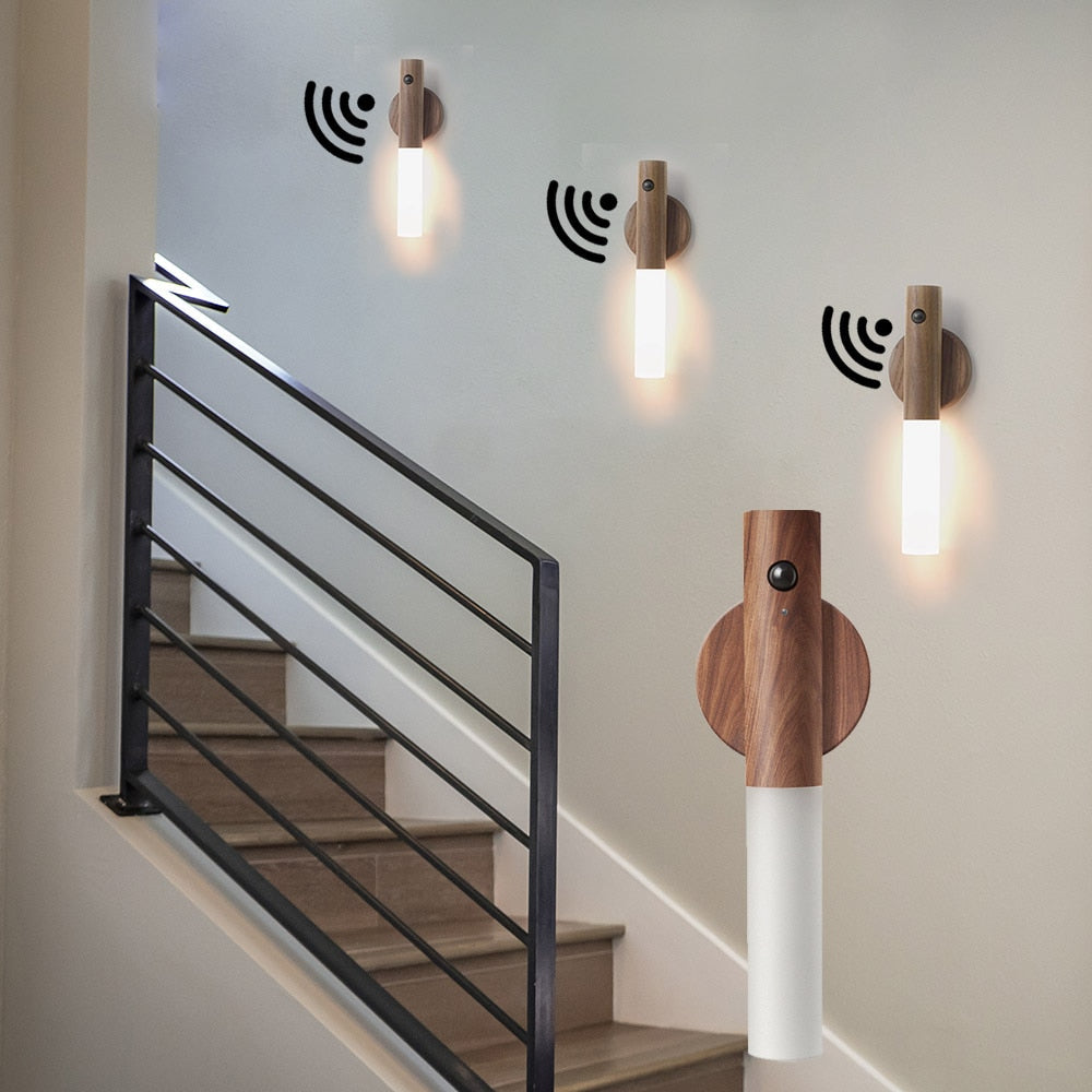 USB Rechargeable LED Motion Sensor Light for Closet, Hallway or Under Cabinet