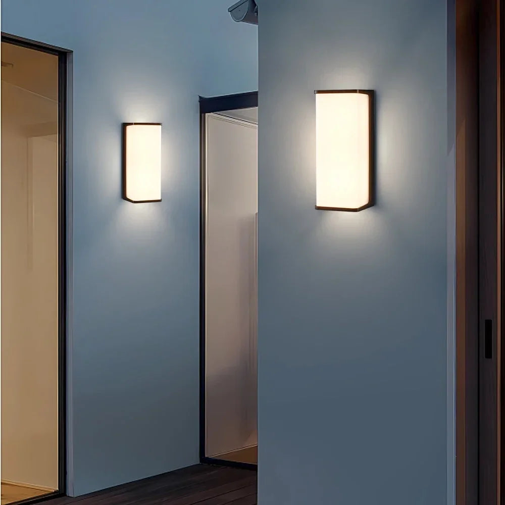 Waterproof Outdoor Wall Lamp – Modern LED Exterior Lighting for Patio, Balcony, Porch, Garden & Energy-Saving Safety