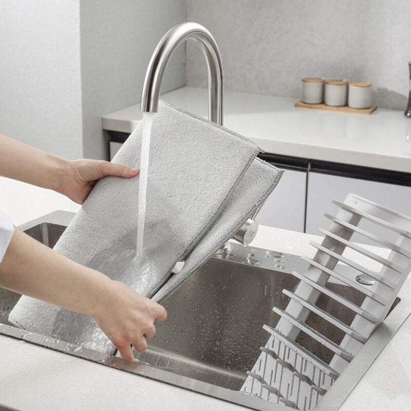 ClearTap Foldable Dish Rack – Luxus Collection Multi-Purpose Kitchen Organizer