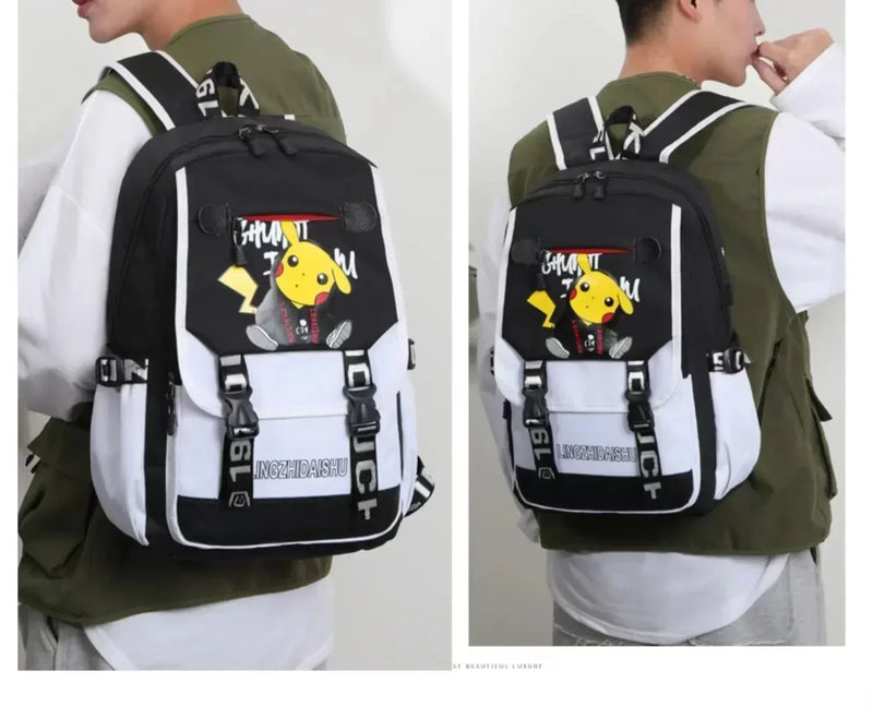 Mochila Anime Pikachu Power